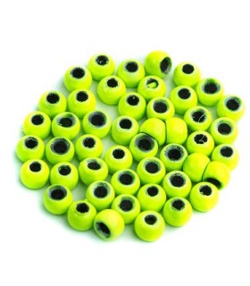 100 BILLES TUNGSTENE Rose foncé tacheté