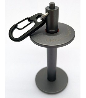 Tippet Holder Metallic Grey