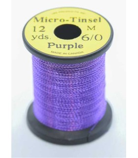 Micro Tinsel Pourpre