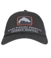 Casquette Simms Trout Icon Trucker Carbon