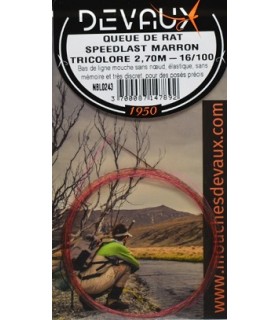 Queue de rat Speedlast  Devaux  2,7m Marron/Tricolore