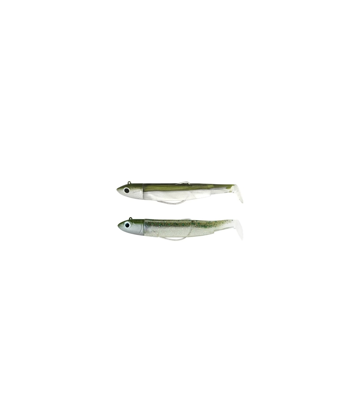 Fiiish Double Combo Offshore Black Minnow 7cm 6g - Köder Set Für Sportfischen