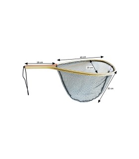 Epuisette Raquette Bois Fario