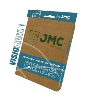 Soie Jmc VISIOLIGHT NYMPH 0.55mm Orange/multicolor tip