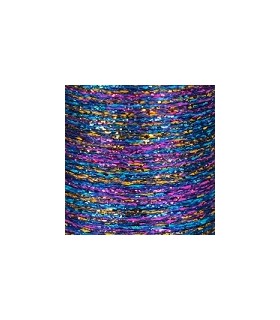 Fil Glitter Thread Blue Rainbow