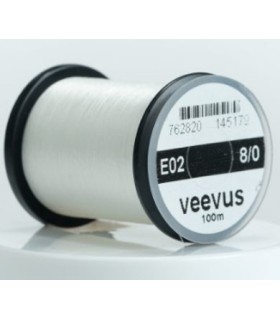 Fil de montage Veevus 8/0 Blanc