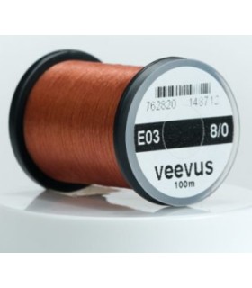 Fil de montage Veevus 8/0 Marron rouille