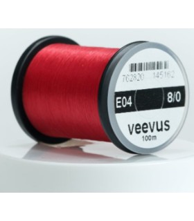 Fil de montage Veevus 8/0 Rouge