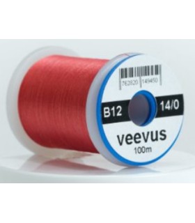 Fil de montage Veevus 14/0  Rouge pâle