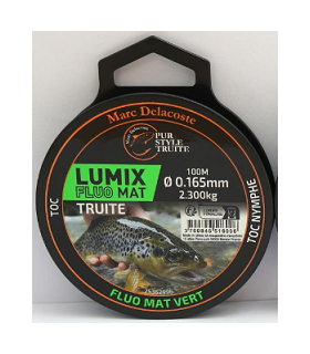 Nylon Fluo Mat Vert Lumix  Delacoste