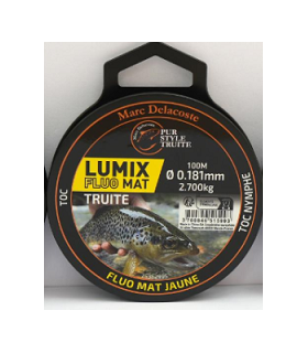 Nylon Fluo Mat Jaune Lumix  Delacoste