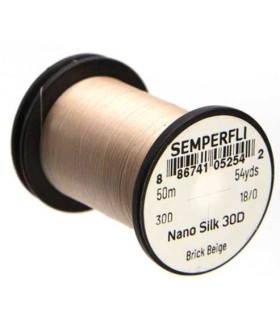 Fil NANO SILK 18/0 Brick Beige
