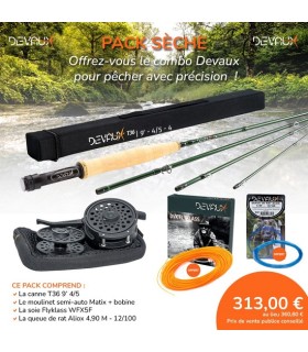 Pack Devaux pêche en sèche