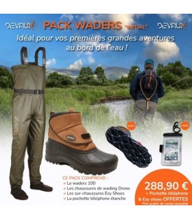 Pack waders Devaux initial