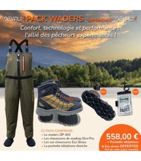 Pack waders Devaux expérience