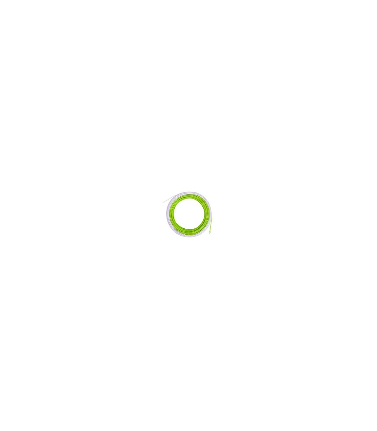 Soie Superflo Power Taper Chartreuse/White