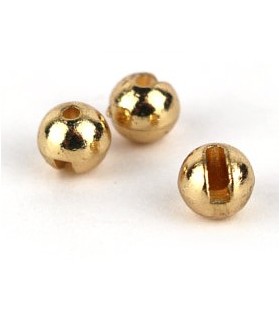 25 Billes Tungstène Fendues or