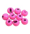 100 Billes Tungstène Fendues rose fluo