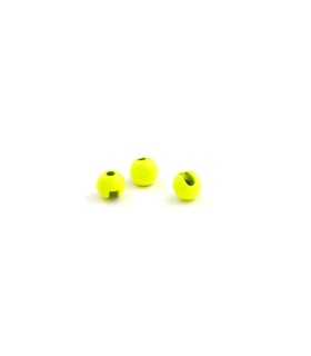 20 Billes Tungstène Fendu Chartreuse Fluo