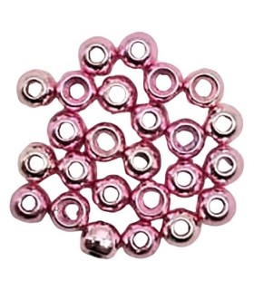 100 BILLES TUNGSTENE Rose métal