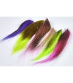 Bucktail assortiment 6 coloris fluo