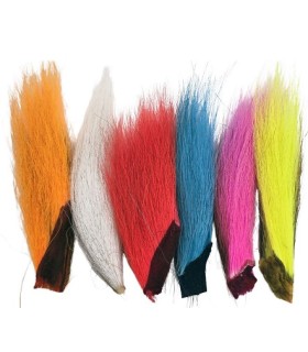 Bucktail assortiment 6 coloris fluo Devaux