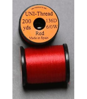 Fil montage  UNI-THREAD 6/0 Rouge