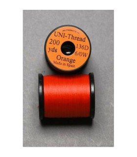 Fil montage  UNI-THREAD 6/0 Orange