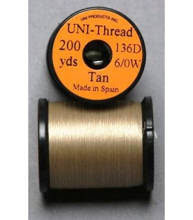 Fil montage  UNI-THREAD 6/0 Tan