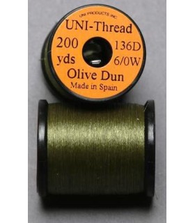 Fil montage  UNI-THREAD 6/0 Lt Cahill