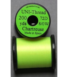 Fil montage  UNI-THREAD 8/0 Chartreuse