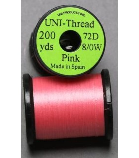 Fil montage  UNI-THREAD 8/0 Rose