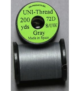 Fil montage  UNI-THREAD 8/0 Gris