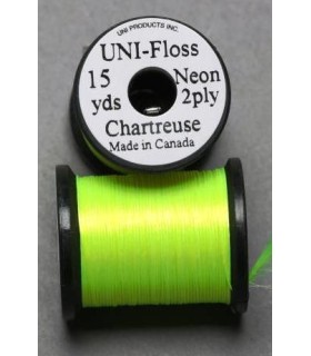 Fil de montage UNI-FLOSS NEON Chartreuse