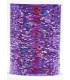 Tinsel holographique Pourpre