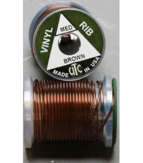 Vinyl Rib Marron Foncé