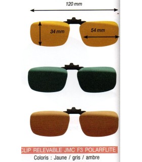Clips Relevable Polarisants F3